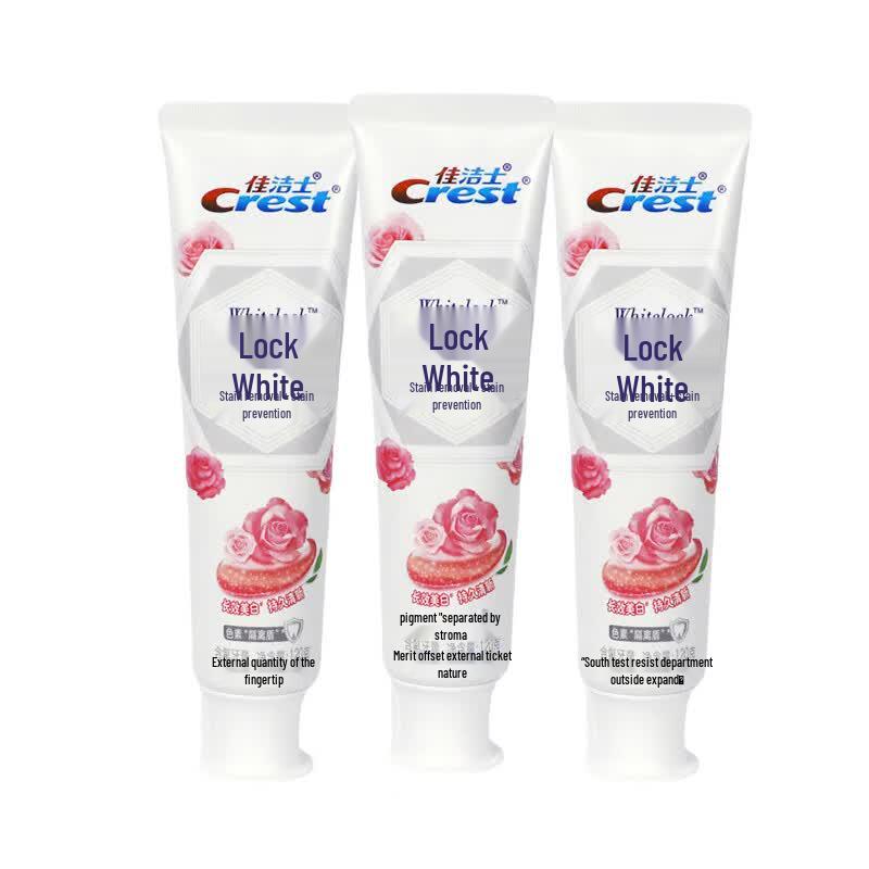 Crest Rose Scent Whitening Toothpaste
