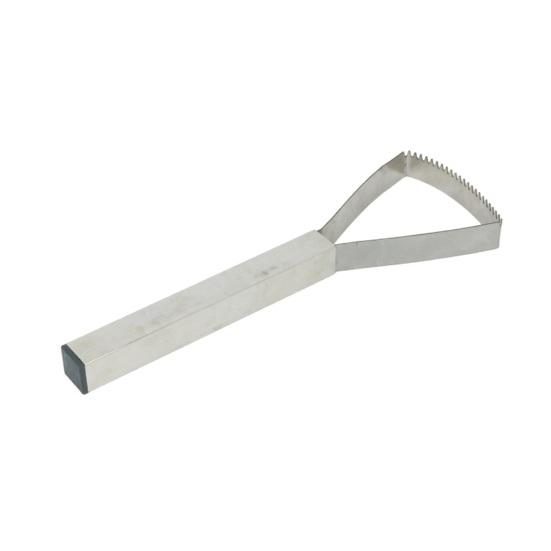 Hand Weeder Tool Stainless Steel Triangular Head Weeding Tool Manual Weed Remover Portable Garden Tool for Easy Weeding Soil Loosening