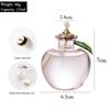Creative Modern Glass Oil Lamp Refillable Apple Round Glass Lamp Lighting Lantern Lampshade Romantic Home Decor Friend Gift