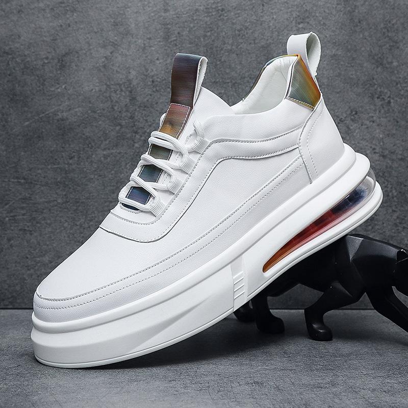 Lässige Herrenschuhe Low-Top Board-Schuhe Herbst kleine weiße Schuhe Mode europäische Schuhe Wenzhou physische Live-Übertragung