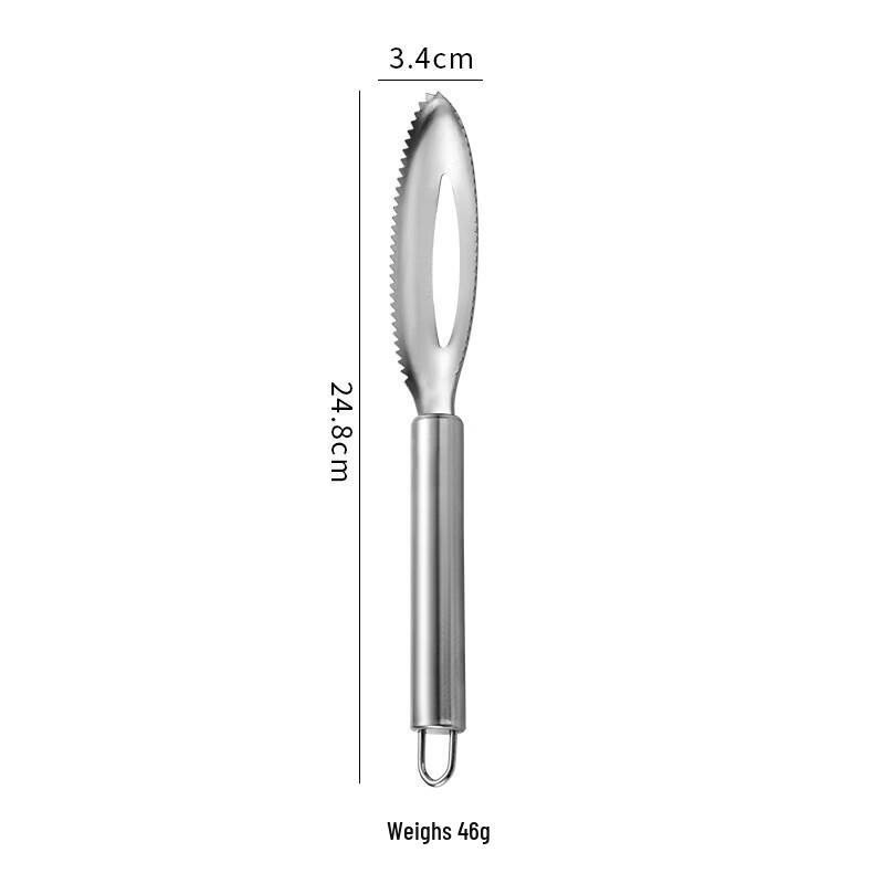 Double-Row Tooth Fish Scaler