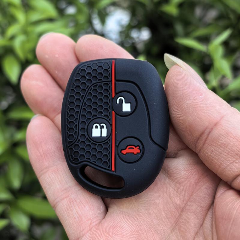 

Silicone Car Key Case Protection Shell For Ford Mondeo Focus Fusion Fiesta Galaxy Transit 2008 2006 2007 Cover Accessories Fob