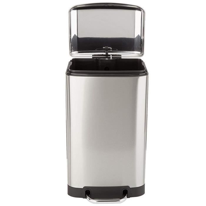 Pedal Kitchen Bin - GREENWICH - 30 L - Brushed Stainless Steel - Kitchen Move