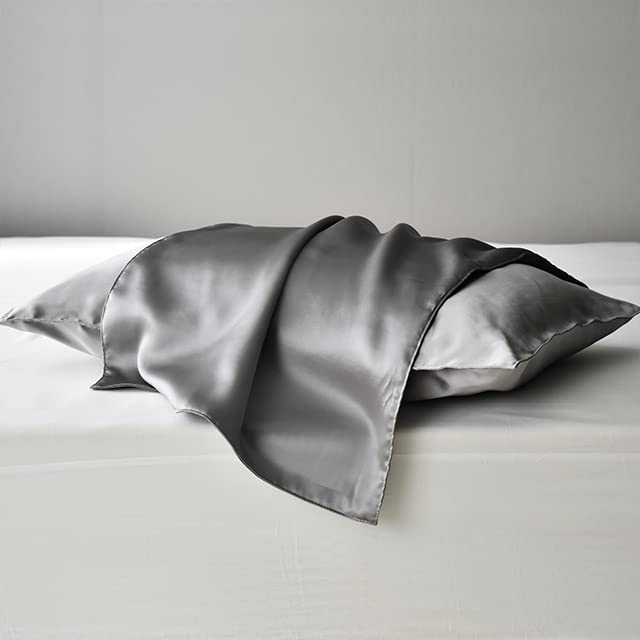 

Sleep Tailor Silk 43x63 Наволочка Prima японского производства, см, Двусторонняя, Стираемая, Увлажняющая, Улучшающая волосы, 100% шелк, (платиновый серый)