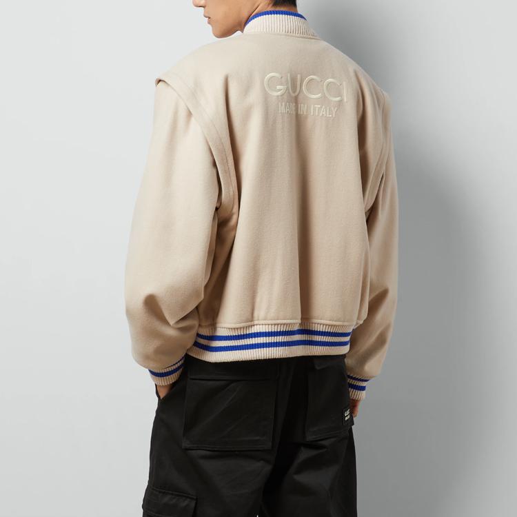 GUCCI Jackets & Coats Men's Beige 762542-ZAPDJ-2388