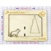 American Staffordshire Terrier, Amstaff – Photo frame, engraved wooden frame | Art-Dog
