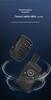 T5 Walkie-Talkie Bluetooth Microphone for Yaesu 7900R/1907R - K, M, Crystal Head Compatible