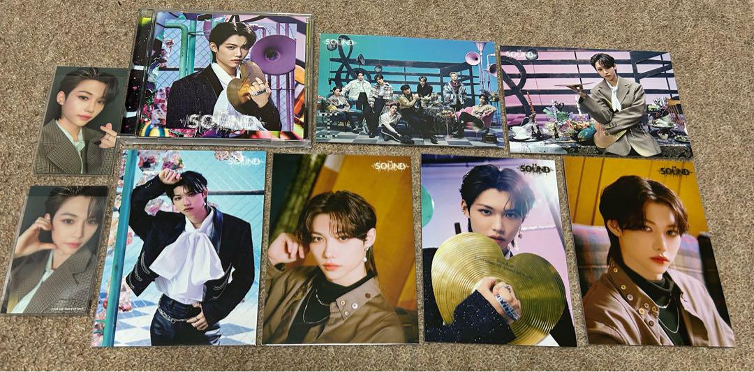

[USED] Stray Kids THE SOUND felix ver. Trading Card Random Track