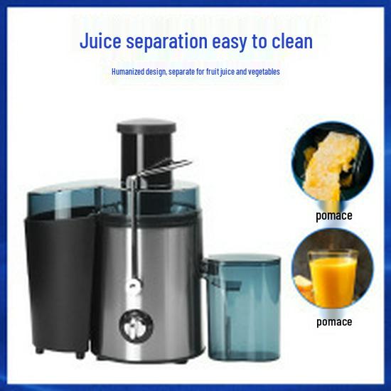 4-in-1 Multi-functional Stainless Steel Juicer & Blender with Pulp Separation