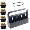 Soil Blocker 4 Cell Soil Block Maker  Handheld Block Maker Blocking