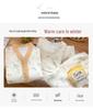 Autumn-Winter Maternity Pajama Set: Cozy Cotton Three-Piece for Postpartum Pregnant Women