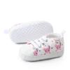 Unisex Baby Soft Rubber Sole Canvas Shoes Cute Cartoon Printing for Infant Prewalker Shoes