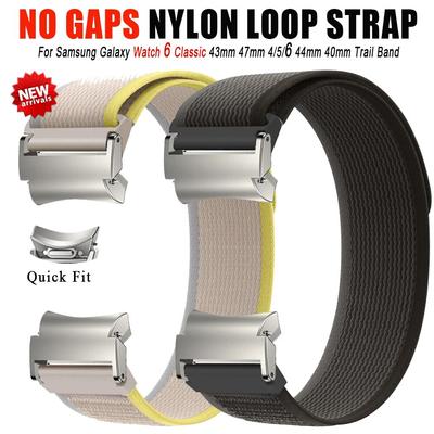 Rýchloupínací športový nylonový remienok Trail Loop pre Samsung Galaxy Watch 6 Classic 47mm 43mm 42 46mm 6/5/4 44mm 40mm pre Galaxy 5Pro