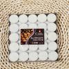 Aluminum Shell Round Tealight Valentine's Day Proposal Picture Hotel Tea-making Fire-free Paint Small Candle