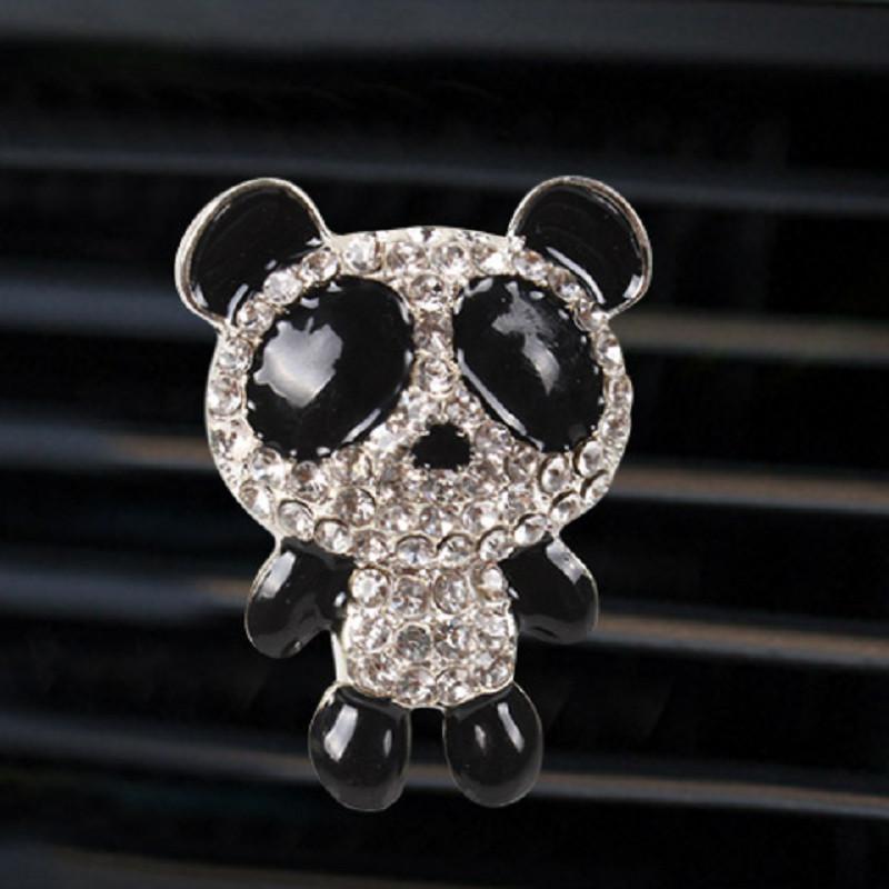 

Panda Car Vent Perfume Air Freshener Aromatherapy Clip Decoration Ornaments