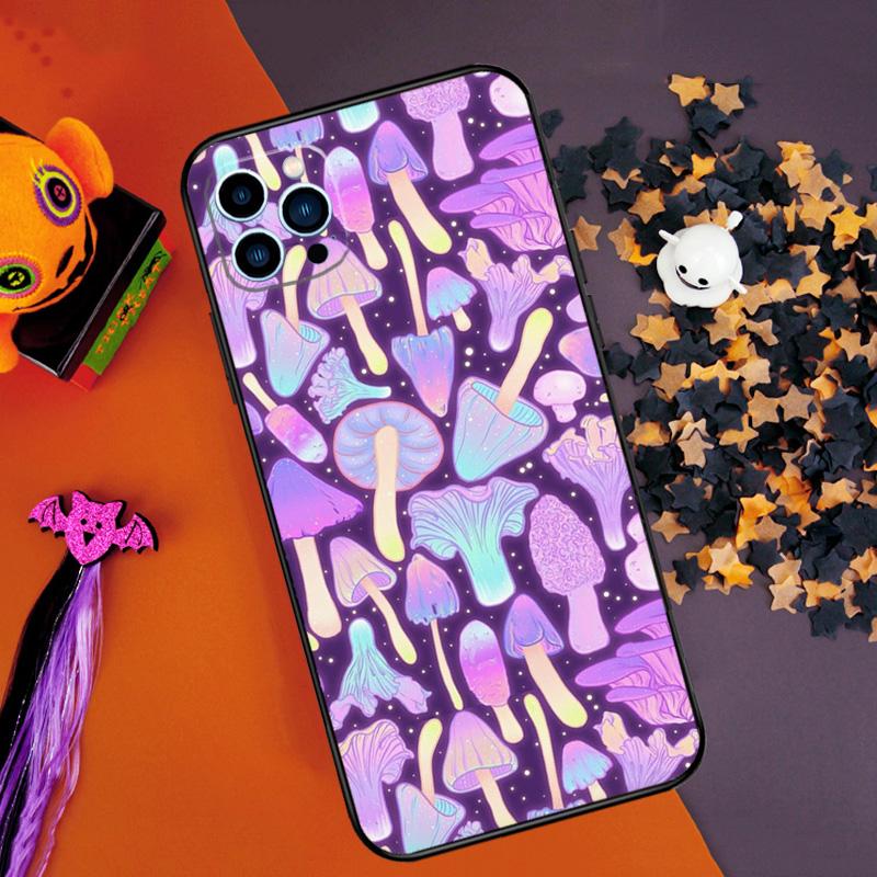 Mushroom Forest Bumper Case For iPhone 16 15 14 Pro Max 11 12 13 Pro Max Mini XR 15 16 Plus 16e Phone Cover