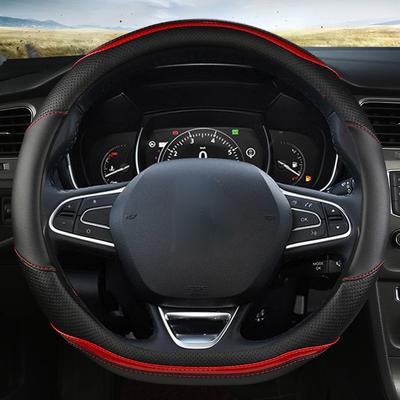 Car Steering Wheel Cover For Renault Scenic Clio Laguna 2 3 4 5 Kangoo Fluence Megane Trafic Talisman Twingo Kaptur