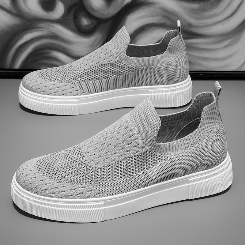 Fashion Spring Autumn Hot Selling Men's Loafers Soft Soled Comfortable Breathable Walking Shoes Simple Business Men's Work Shoes