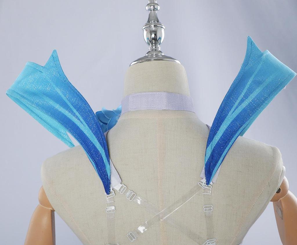 Gongsun Li Květinový tanec Cosplay kostým - King of Glory Anime Originální skinový outfit