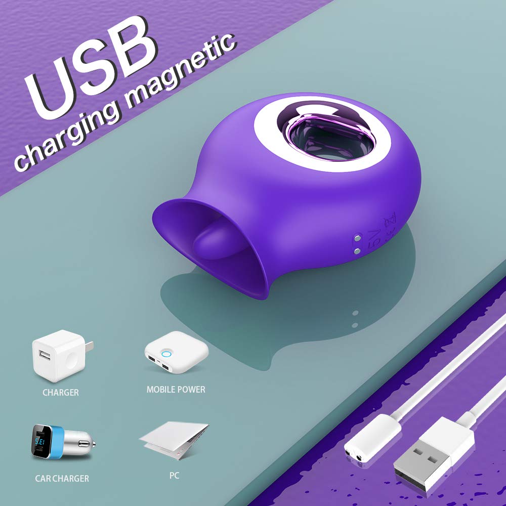 OOSEXSEX Vibrator Rotor Nipple Licking Tongue Vibration Modes 9 Tongue Licking Powerful Popular Nipple Quiet For Women Adult Toys Attack Development