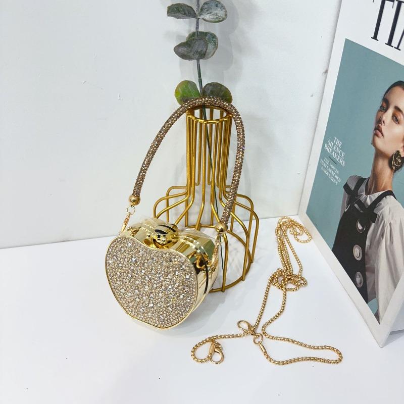 Summer new acrylic bag with diamond box bag women s fashion personalized mini bag children s bag change bag