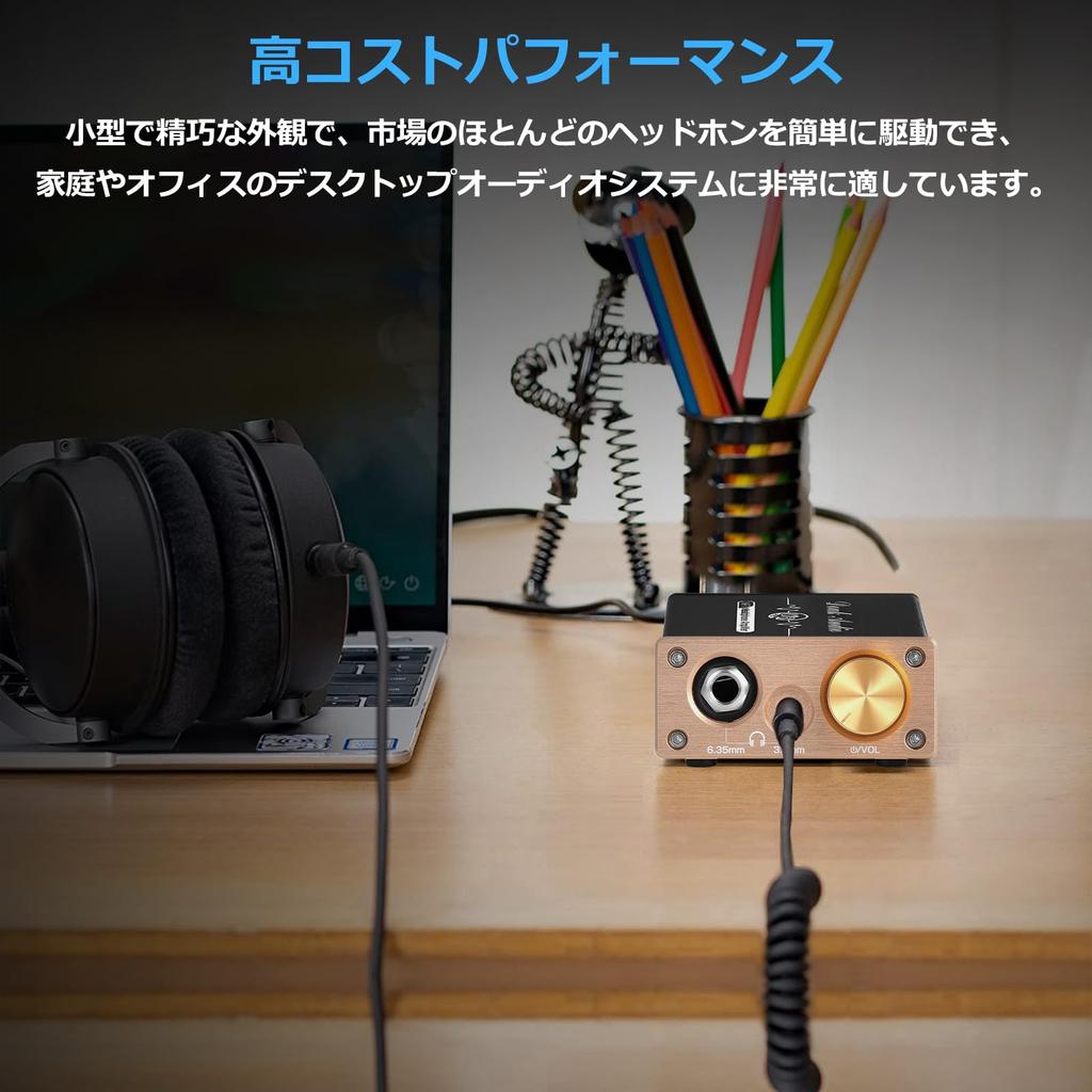 Douk Audio U3 PRO HiFi Mini 3.5mm/6.35mm Headphone Amplifier OP42 BUF63 Class A Compact Desktop Amplifier for Headsets DC5V