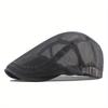 Outdoor Sun Hats Breathable Mesh Newsboy Cap Beret Men's Casual Hat Berets Spring Summer Autumn Flat Gorras