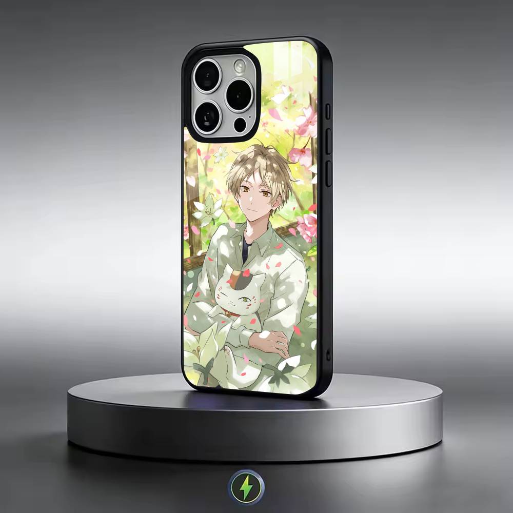 Natsume Y-yuujinchou Takashi Phone Case For iPhone17,16,15,14,13,12,11 Plus,Pro Magnetic For Magsafe Wireless Charging iPhone15ProMax