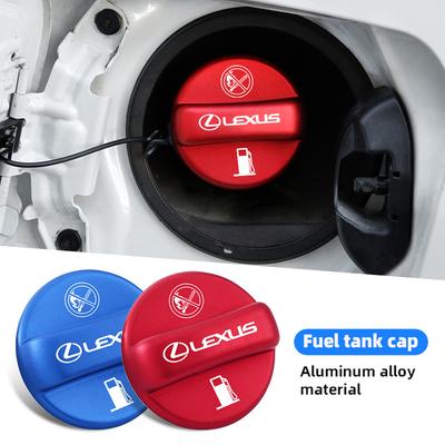 Car Fuel Cap Aluminum Alloy Oil Box Lid Petrol Tank Cover For F-SPORT ES RX NX LS UX LM LX GX LC RZ IS CT GS RC HS SC TX