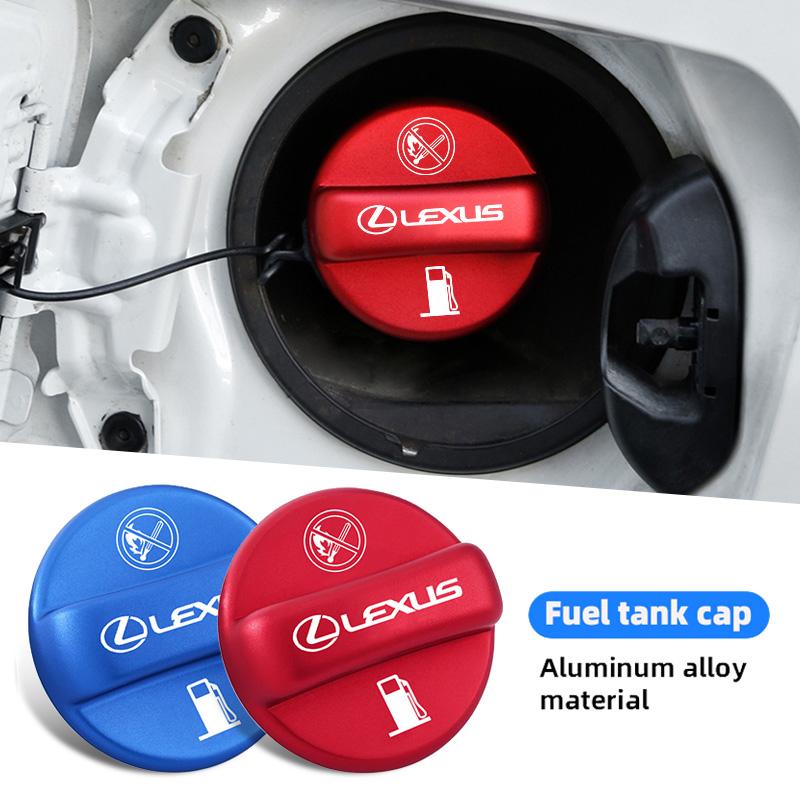 Car Fuel Cap Aluminum Alloy Oil Box Lid Petrol Tank Cover For Lexus F-SPORT ES RX NX LS UX LM LX GX LC RZ IS CT GS RC HS SC TX