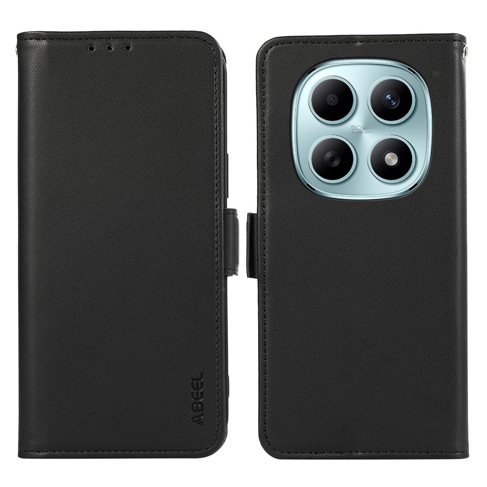 ABEEL For Xiaomi Poco M8 5G/Redmi Note 15 5G (Global) Case Leather Phone Cover with RFID Blocking Wallet