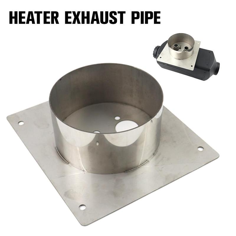 Stainless Steel Exhaust Pipe Joint Air Diesel Heater Marine RV Household Exhaust Pipe Skin Conversion Interface