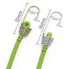 5 Stück Grün Schwarz Elastisches Seil Strapazierfähige Elastische Bungee-Kabel Gepäckseil Outdoor-Werkzeug