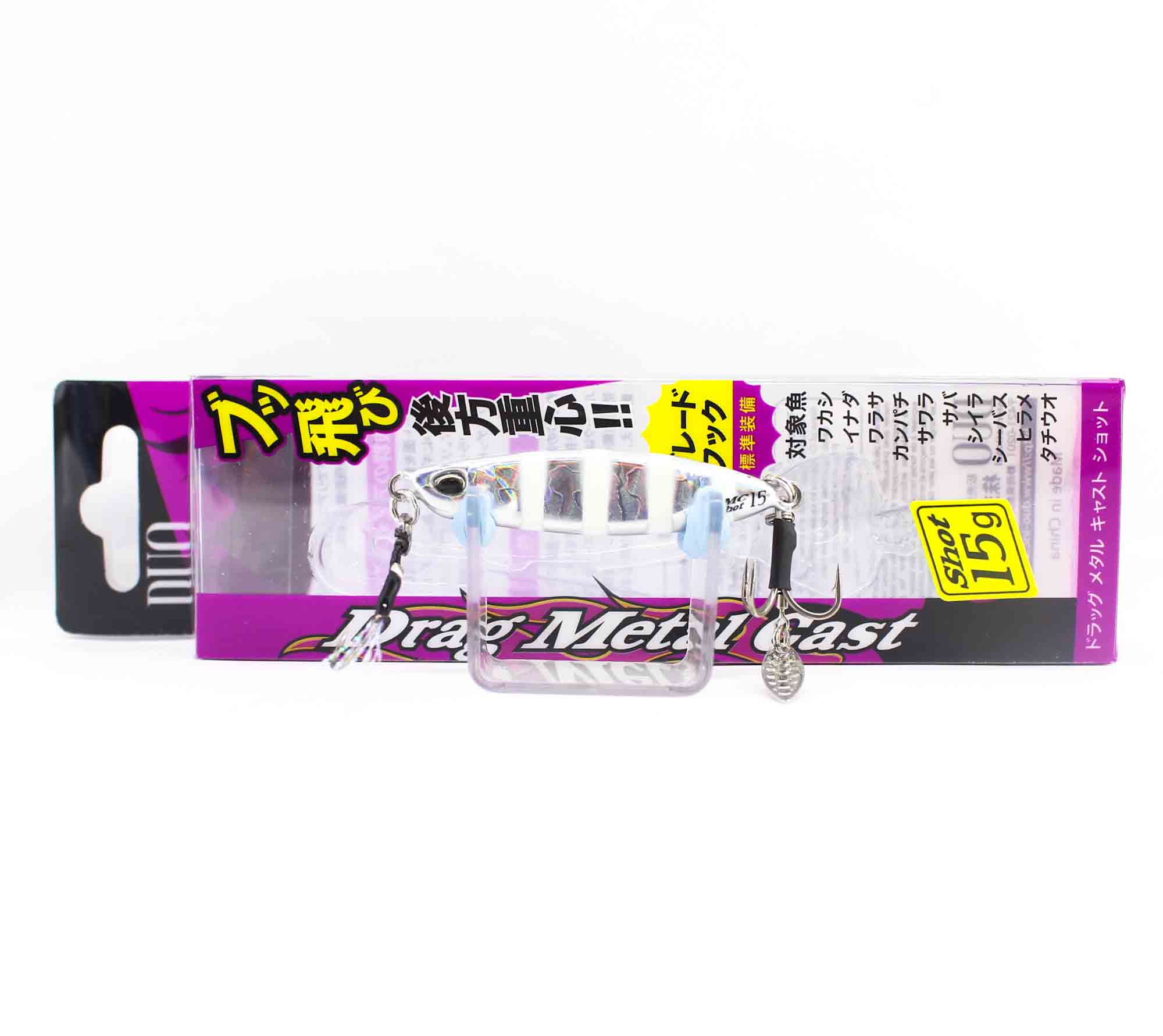 

Duo Metal Jig Drag Metal Cast Shot 15 грамм PJA0101 (8997)