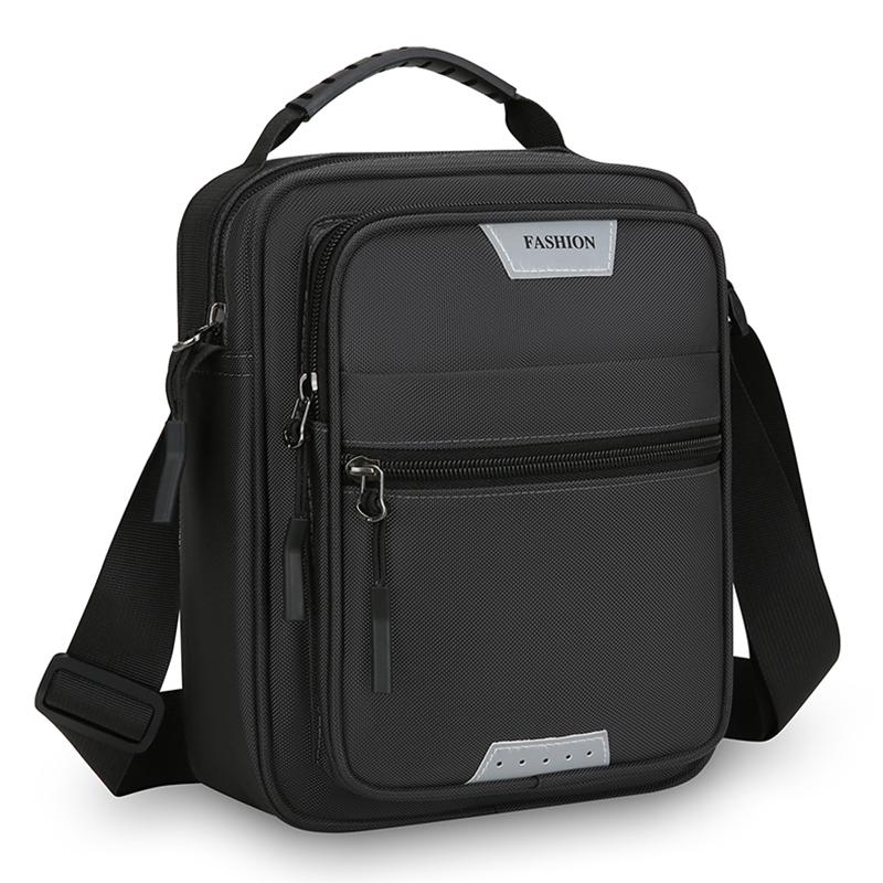 Men s Shoulder Bag Large Capacity Crossbody Bag Water-repellent Handbag