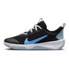 Nike Omni Multi-Court GS Čierne Modré Blesk Detské Tenisky Ocean-Bliss Racer-Blue DM9027-005