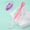5 In 1 Mini Toothbrushes with Toothpaste Mini Brush Toothpaste and Floss All In One Oral Care On The Go