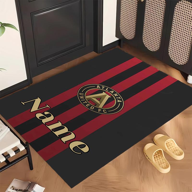 Atlanta United (1) Personalized name Office Carpet Stylish Decor for Living Room Bedroom Kitchen