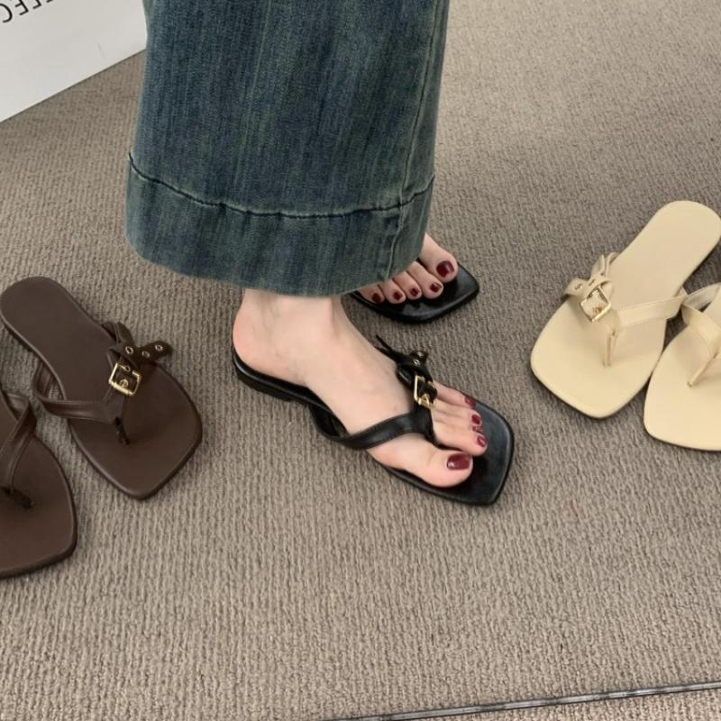 2025 Summer Fashion Women Slipper Flat Heel Slip On Ladies Outdoor Sandals Beach Shoes Casual Slides Flip Flop Mujer