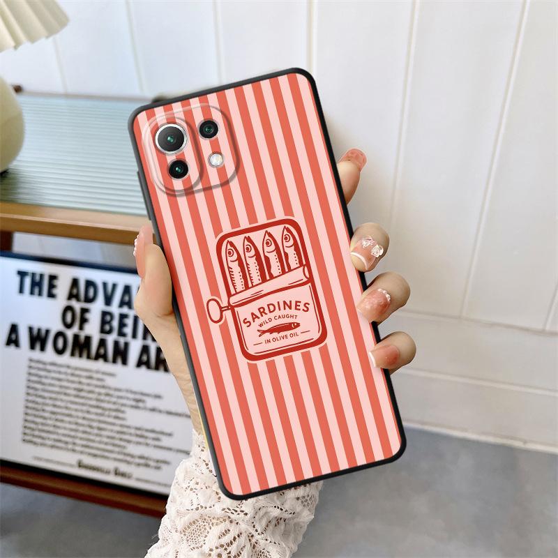

Cartoon Creative Fish Case for Xiaomi Mi 15 Pro 14 12 11T 12T Pro 13 Lite 12X 11 10T Funda Phone Cover Xiaomi 12