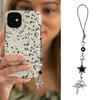 Stylish Beaded Star Phone Chain Multifuntional Beads Accessory Keyring Decors Phone Strap for Fashion Enthusiasts