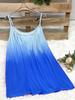 2026 Plus Size Sleeveless Pleated Camisole for Women - Solid Color