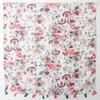 Four Season Cotton And Linen Hand Feel Scarf, Retro Ethnic Style, Colorful Flowers, Thin Tassel Scarf, Shawl For Women