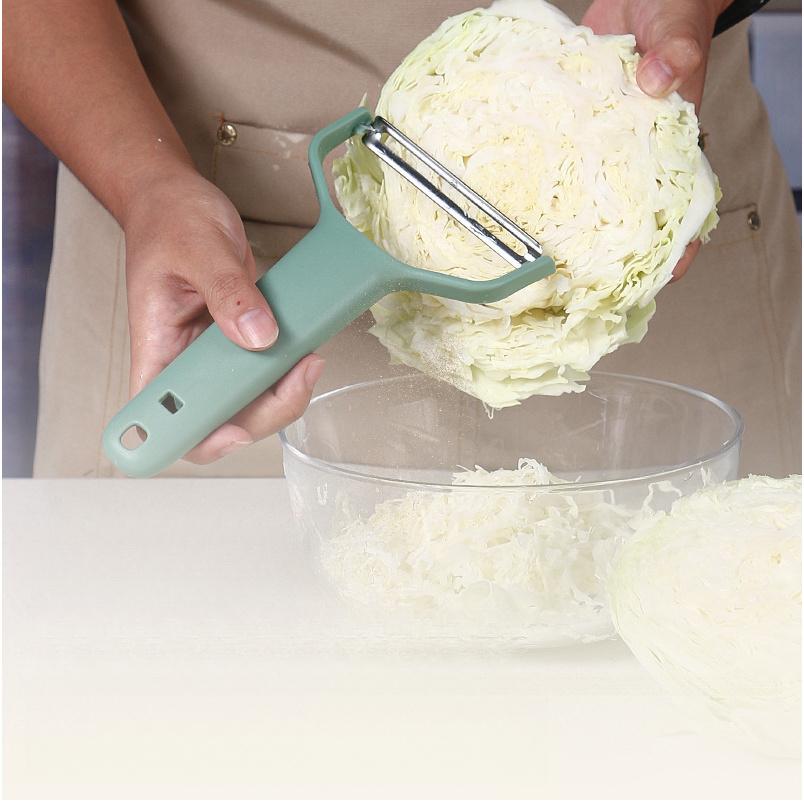 Stainless Steel Vegetable Shredder, Grater , Detachable Foldable Multi Functional Kitchen Tool with Ergonomic Handle for Cabbage, Carrots, Potatoes