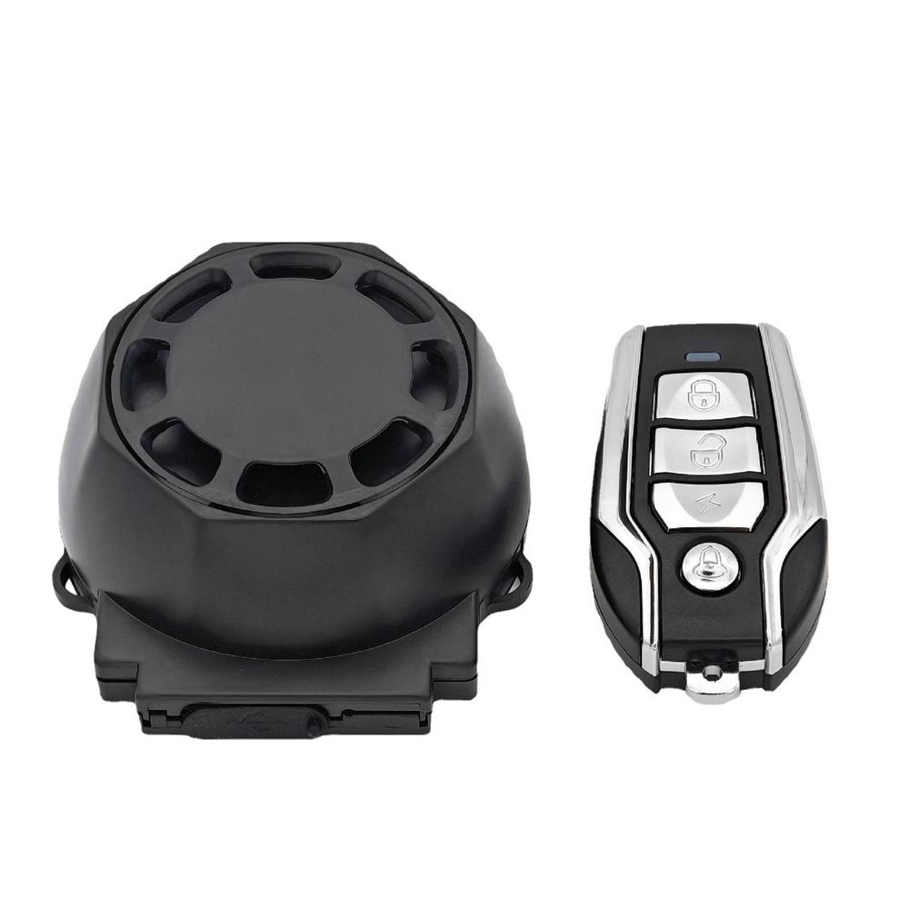 Alarmă pentru bicicletă pentru motociclete 122 dB Sistem de alarmă de securitate antifurt fără fir cu detecție a vibrațiilor puternice cu instrument de control de la distanță