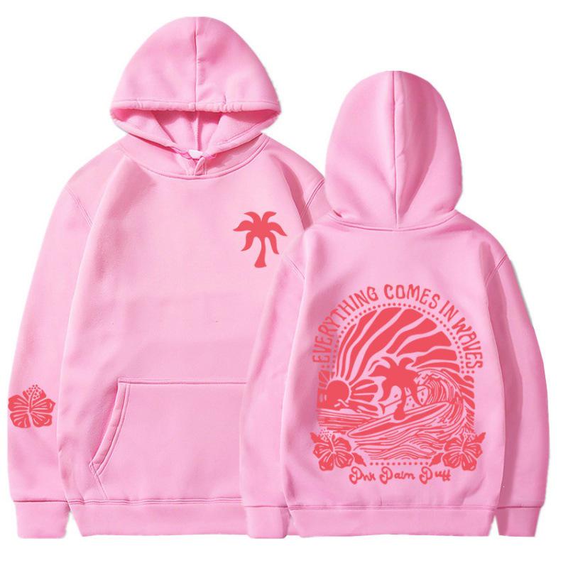 Chasing Sunsets Bedrucktes Lässiges Hoodie-Sweatshirt