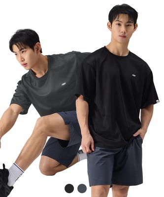 NTBC [Set] Core Active Mesh T-Shirt & Half Pants
