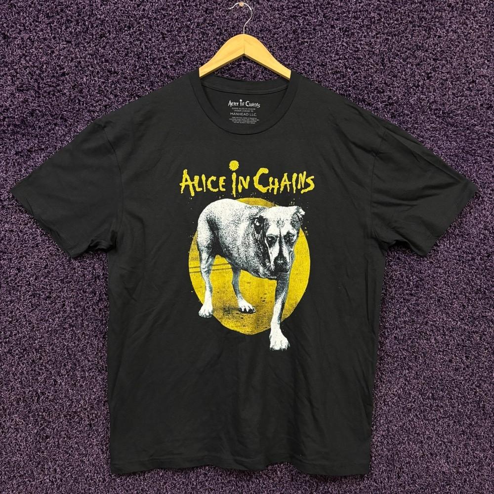 Alice In Chains Three Legged Dog TShirt Size Extra Large Unisex T-Shirt XL