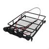 RC Car Metal Roof Rack Luggage with Lights, Upgrade, for 1:10 1:12 Scale Hobby