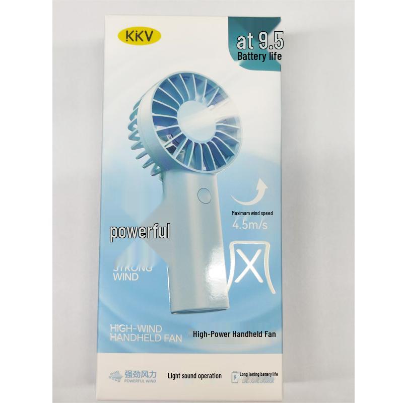 Portable USB Rechargeable Mini Fan for Dorms, Desktops, Outdoor Use